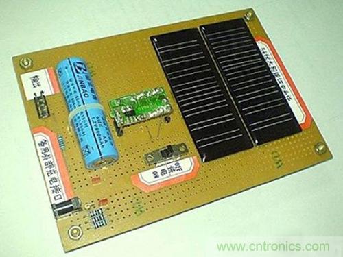 微型太陽能供電板DIY，給手電筒收音機供電