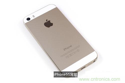 土豪金iPhone 5S拆解:內(nèi)部結(jié)構(gòu)升級(jí),維修難度增加