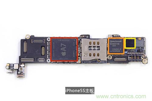 土豪金iPhone 5S拆解:內(nèi)部結(jié)構(gòu)升級(jí),維修難度增加
