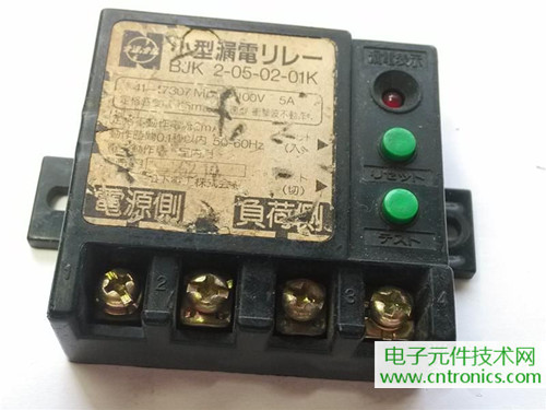 漏電保護(hù)器拆解：結(jié)構(gòu)有差異，做工不錯(cuò)