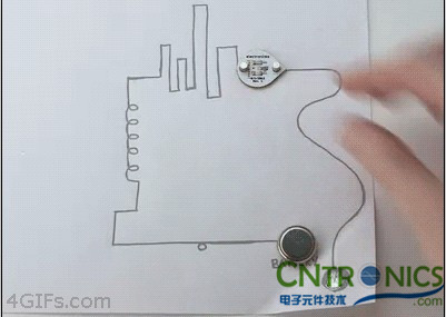 大開眼界，一支可以畫電路板的筆！