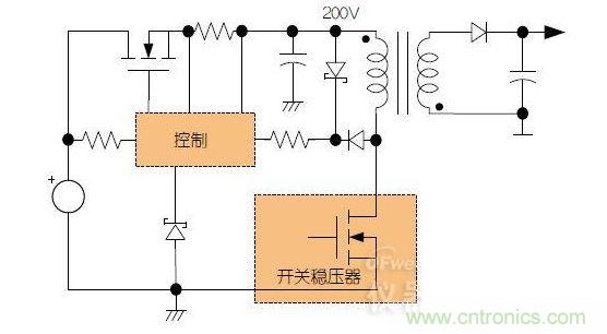 預穩壓器簡化轉換器設計，能夠使用更小、更低成本的元器件