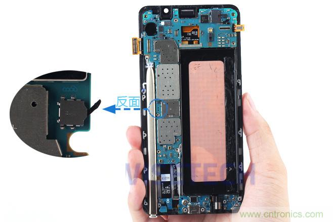 Galaxy Note5拆解,與S系列差距日漸模糊