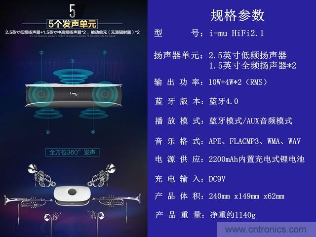 創意無限,品味好聲音!幻響小貝HIFI 2.1震撼來襲
