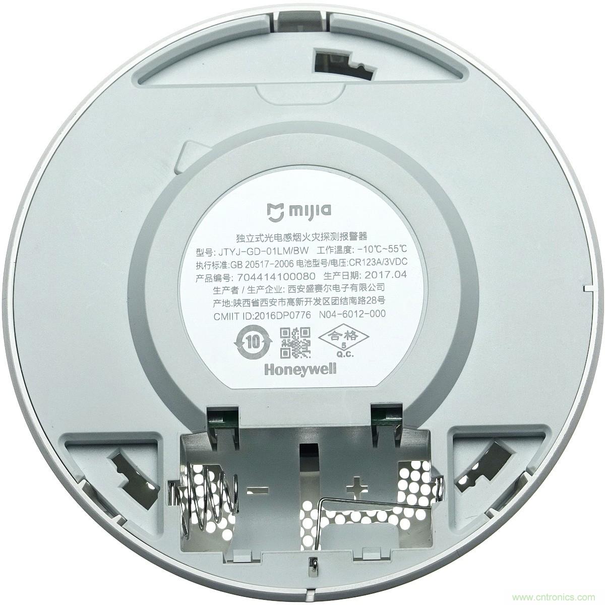 小米煙霧報警器拆解：一顆電池可用五年是如何做到的？