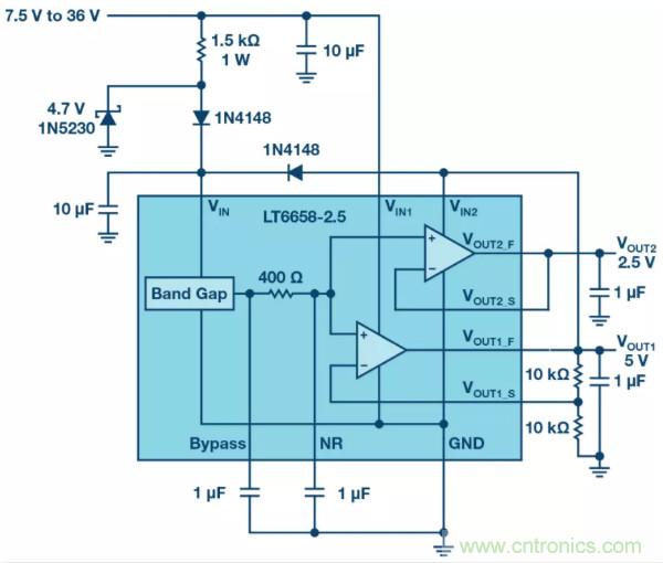 可驅(qū)動電流的高精度基準(zhǔn)電壓源,它是這樣的……