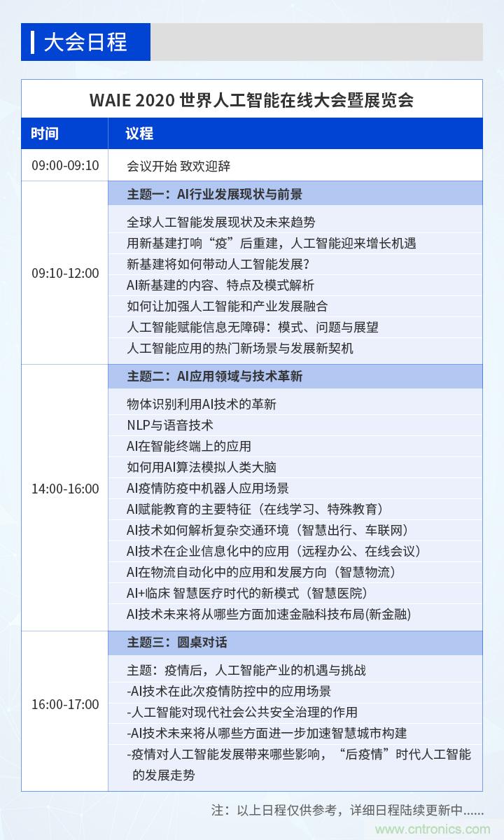 燃AI引擎，WAIE 2020世界人工智能大會震撼來襲！