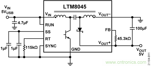 USB供電、915MHz ISM無線電頻段、具有過溫管理功能的1W功率放大器