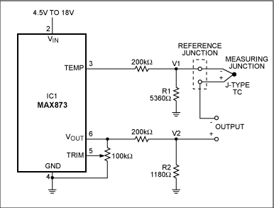 如何利用電壓基準補償熱電偶冷端？