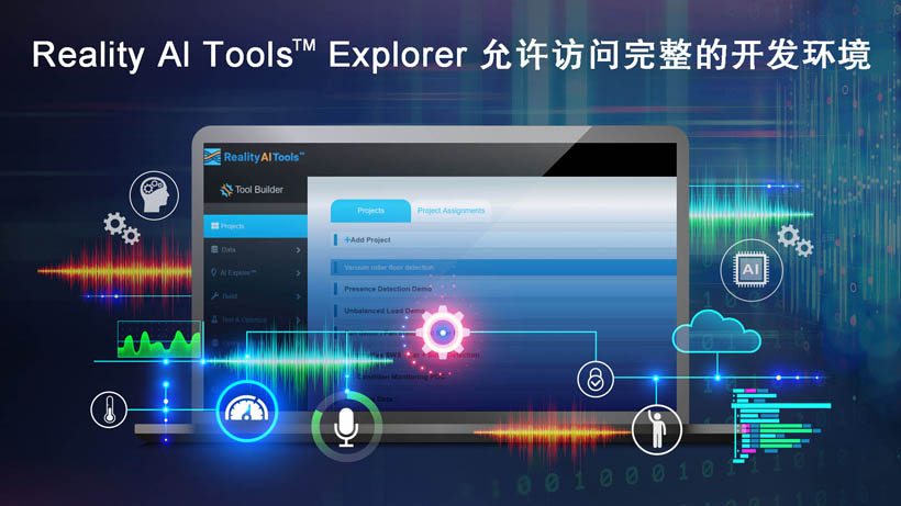 全新Reality AI Explorer Tier，免費提供強大的AI/ML開發環境綜合評估“沙盒”